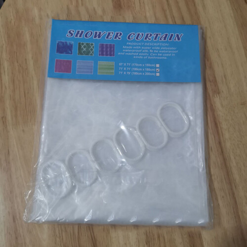 Perdea de duș Water Cube PEVA 1,8x1,8m
