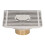 Square Floor Drain304Stainless Steel10x10cm 2