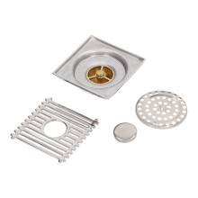 Square Floor Drain304Stainless Steel10x10cm