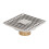 Square Floor Drain304Stainless Steel10x10cm 3