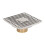 Square Floor Drain304Stainless Steel10x10cm 4