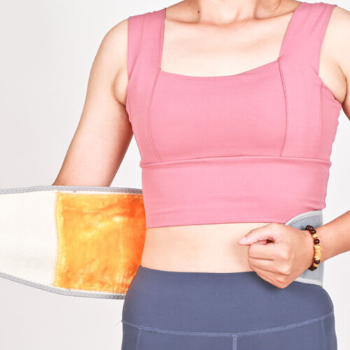 Plush Charcoal Waist Belt for Warmth & Support 1