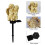 Angel Solar Stake Light 43cm Resin Warm LED 7