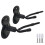 2Pcs Violin Wall Mount Set, Durable Iron Viola Hanger with Rubber Padding for Home Studio Display 1