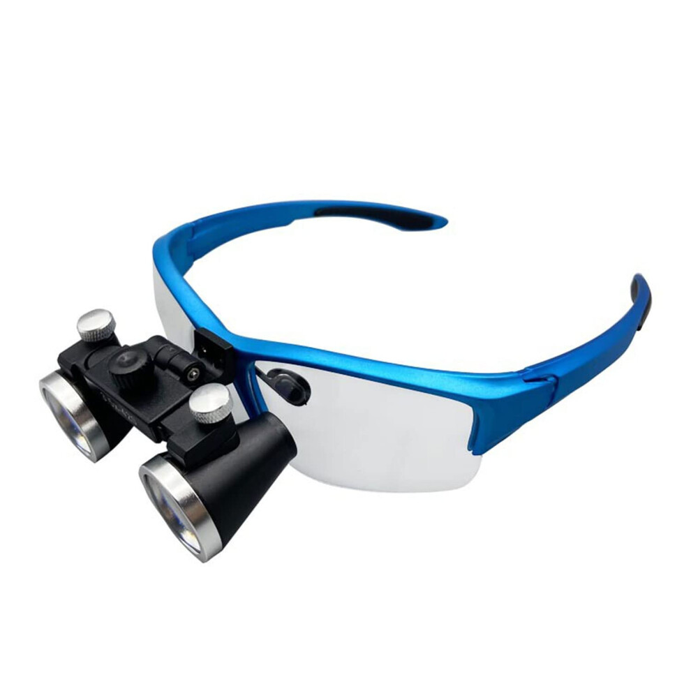 Light Surgical Dental Loupes With Led 2.5X/3.5X Head Mounted Magnifier For Medical Procedures