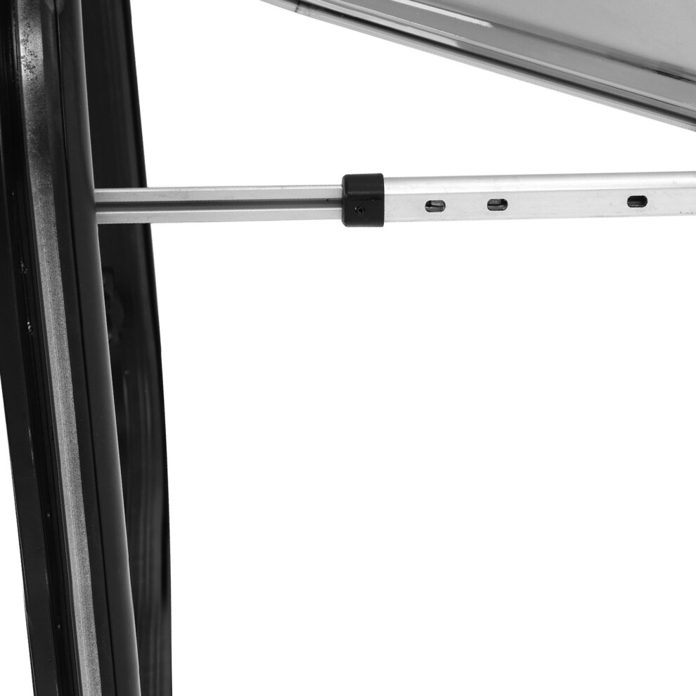 Rv Push Out Window 500X350mm With Screen Black 7293282973985