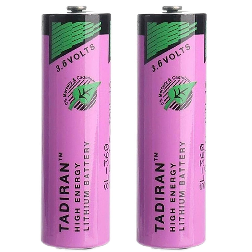 2Pcs Tl5903 3.6V 2400Mah Aa Lithium Battery Longlasting Backup Power For Plc And Controllers 9169991277370