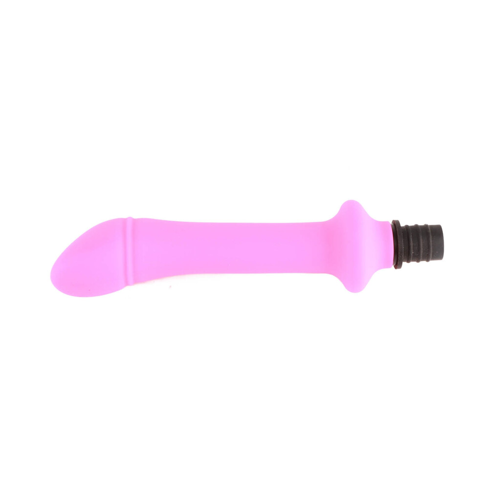 Pink Silicone Fascia Massager Head Waterproof Soft Muscle Replacement, 0.6in