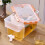 Large 6L Orange Cold Kettle with Filter & Faucet, Multi-Function Beverage Storage 3