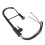 Single-Handle Spring Kitchen Faucet Black 7