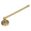 Vintage Copper Bathroom Towel Rack Single Rod 2