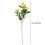 Ramo artificial de limão, 67 cm, plástico. 6