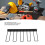 Versatile Wall Mount Power Tool Organizer Alloy Steel Drill Holder 5