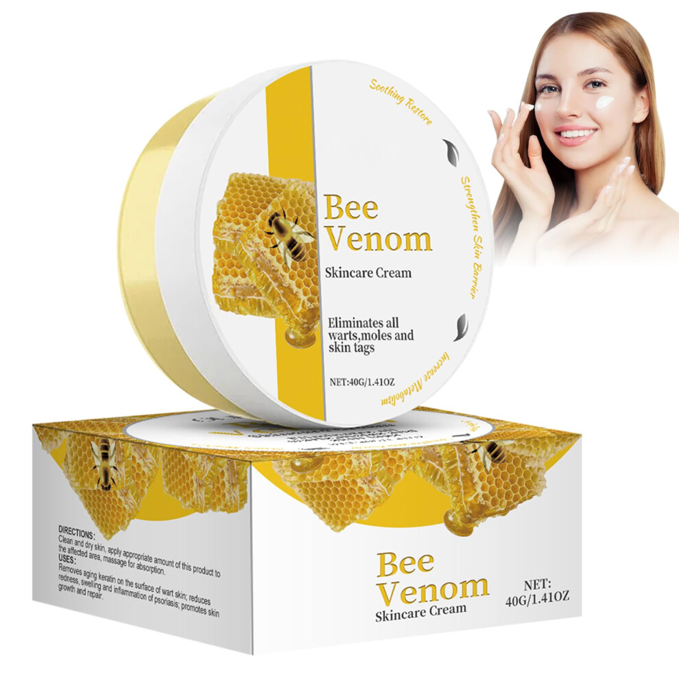 Cream Bee Venom 1.41Oz Deep Hydration Moisturizing Face And Body Lotion For All Skin Types
