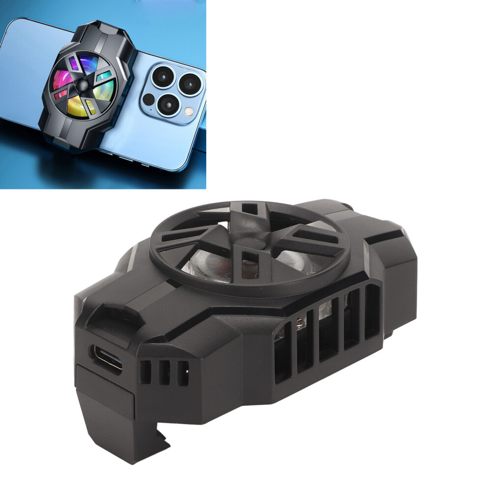 Phone Radiator Cooler S3 Semiconductor For Gaming Streaming & More Black 4121389635518
