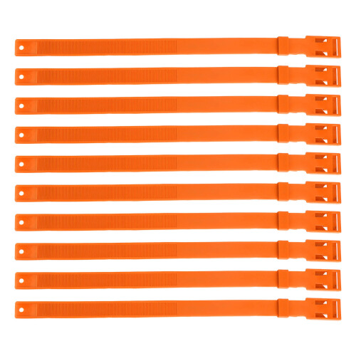 23 Inch Livestock Collar PU 10 Orange