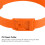 23 Inch Livestock Collar PU 10 Orange 19