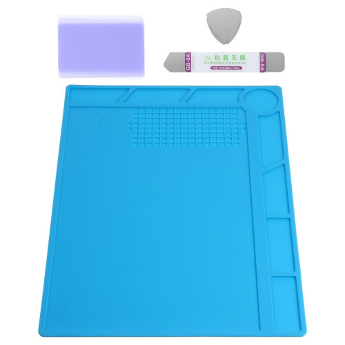 Soldering Mat Heat Resistant Large Silicone Pad NonSlip Surface for Electronics