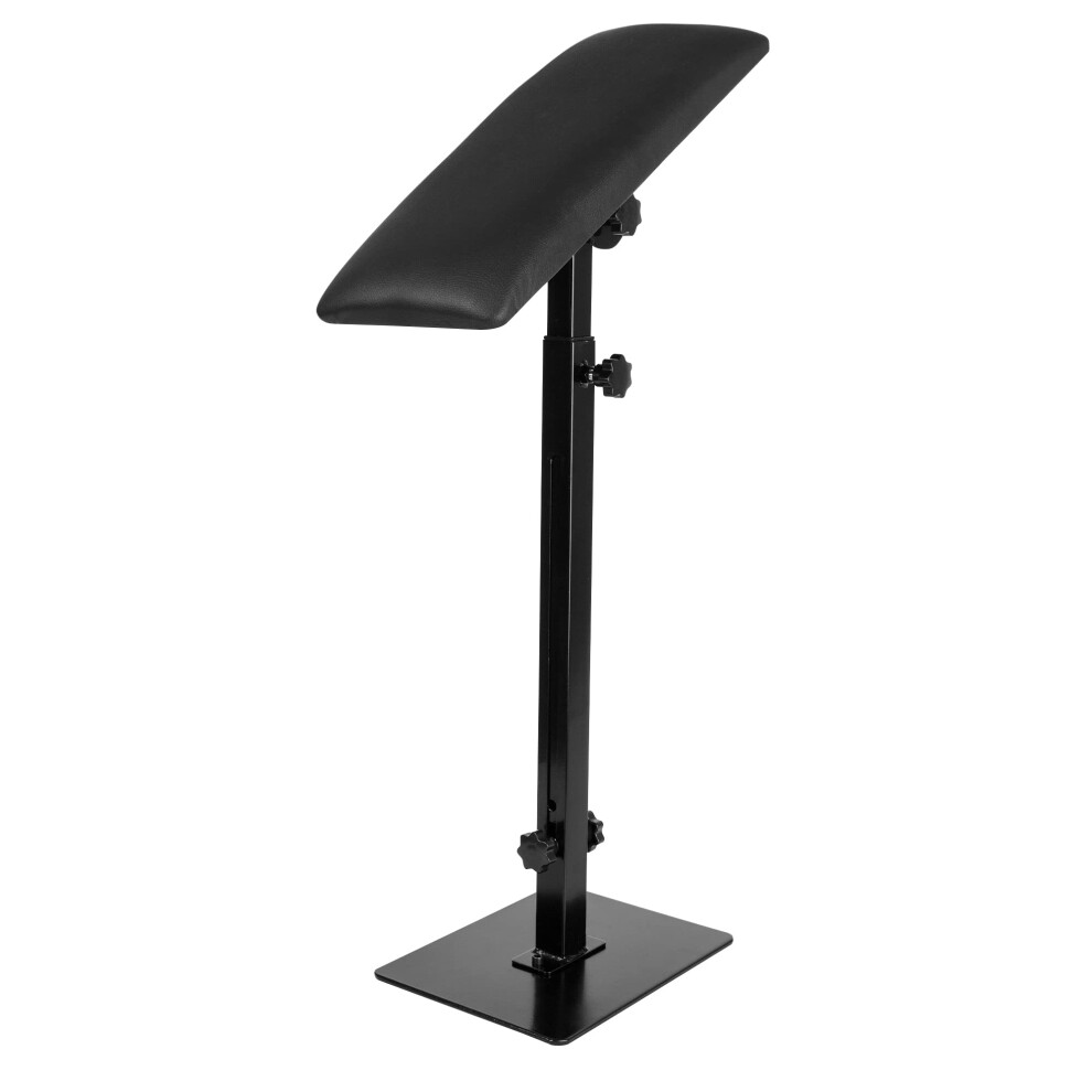 Tattoo Armrest Tripod Stand with Stable Support, Adjustable Height and Compact Panel 33x22.5cm