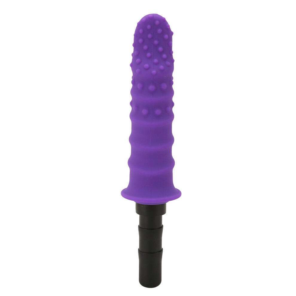 Purple Silicone Fascia Massager Heads 12mm/0.71in for Muscle Relaxation