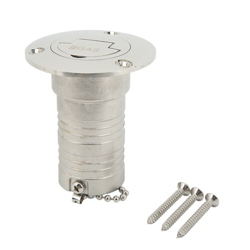 Spiegelpolierter Deckfüller 73/39.4mm 85mm 1