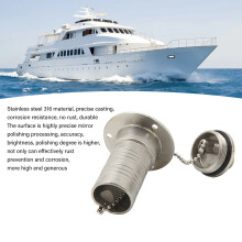 Stainless Deck Filler Keyless Cap 85mm