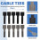 Reusable Cable Ties-50 Pack Heavy-Duty Self-Adhesive Hook & Loop Tape, Multi-Purpose Cord Organizer for Home, Office 5