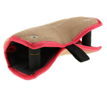 Dog Bite Training Pillow with Durable Jute, Dual Handles, Wedge Design for Medium and Large Dogs
