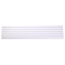 Slatwall Panels with Pegboard Organizer for Garage or Retail,  Load, SpaceSaving, White 100x20cm