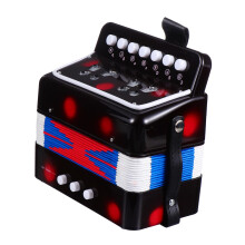 Mini Accordion for Kids Beginners Easy Play Lightweight Musical Instrument Toy for Learning Music