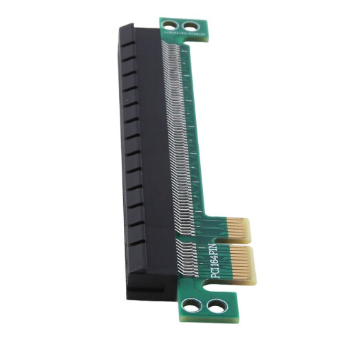 PCI-E Express 1X zu 16X Extender Konverter Stecker auf Buchse Riser ...