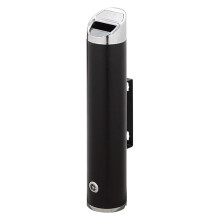 Stainless Steel Outdoor Wall Ashtray with Odor Reduction, Rustproof Cigarette Butt Receptacle Silver
