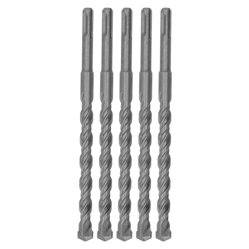 5PCS Impact Drill Bits Set 14mm, 210mm Spiral Carbide Tip 1
