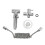 Handheld Bidet Sprayer Kit Brass ABS1Pack 1