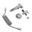 Handheld Bidet Sprayer Kit Brass ABS1Pack 2