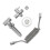 Handheld Bidet Sprayer Kit Brass ABS1Pack 5