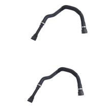 2X 8641078 Below Water Coolant Radiator Pipe Hose for S60 S80 XC60 31657657