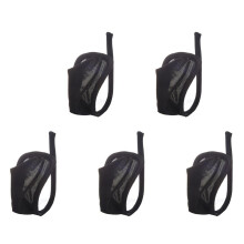 5X Sexy C-String Thong Invisible Underwear Panty for Men - Black