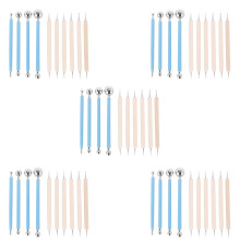 50 Piece Dotting Tools Styluses for Mandala Rock Painting, Pottery Clay , Embossing Art