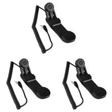 3X H250 Handheld-Lautsprecher-Mikrofon PTT Fuer UV-5R 5X UV--DM-5R TYT Retevis Zwei-Wege-Radio