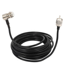 3pz 16 Piedi Rg58 Pl259 Connettori da Uhf A So239 per Cavo di Montaggio Antenna Mobile per Autoradio