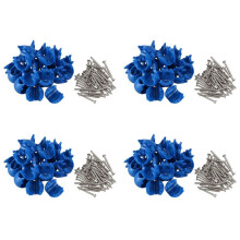 40Pcs Climbing Rope Net Plastic Connector Net Buckle Climbing Accessories for Outdoor Amusement Swing Climbing Rope