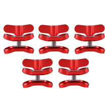 6X Camera-Accessoire Duiklampen Bal Vlinder Clip Arm Klembevestiging Aluminium voor Hero 3+/4/5 Xiaoyi Gitup SJ6000 Camera Rood