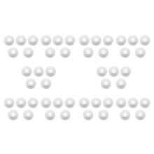 50Pcs/Set Swimming Pool Pool Nozzle Nozzle Spout Eyeball Fitting Spa Return Jet Fitting 1.5 Inch Water Outlet