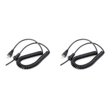 2X Vervangende Microfoonkabel voor Vertex Microfoon MH-67A8J Microfoonsnoer