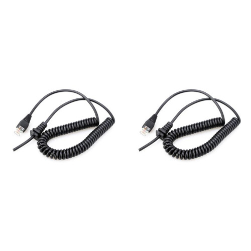 2X Replacment Mic Cable for  Vertex Microphone MH-67A8J Microphone Cord