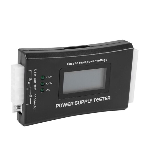 3X 20+4 Pin LCD Power Supply Tester for ATX, ITX, BTX, PCI-E, , HDD 2