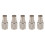 5X TNC Enchufe Macho A BNC Conector Jack Hembra M/F Conector Coaxial Cable Adaptador RF 1