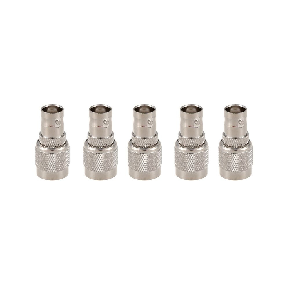 5X Tnc Male Plug To Bnc Connector Jack Female M / F Coaxial Connector Rf Adapter Cable Silver 6032990684094