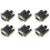 6X VGA Virtual Display Adapter Male Dummy Plug EDID Headless  Emulator Lock Plate 1